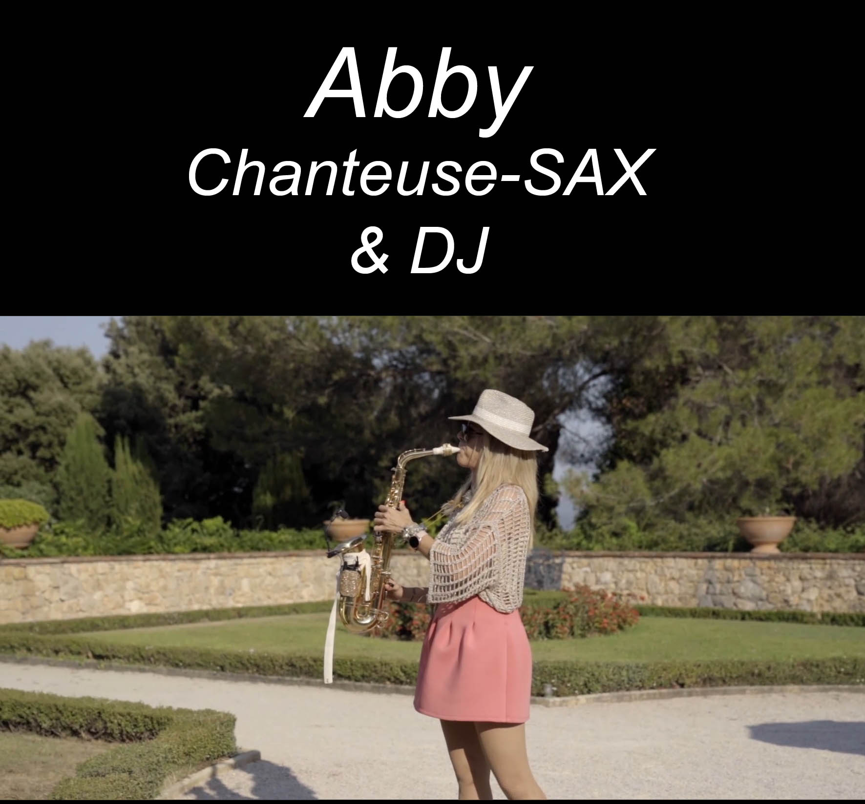 Abby, chanteuse saxophoniste